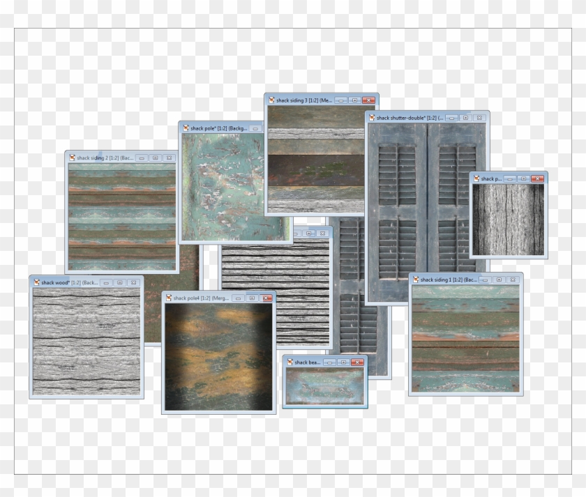 Sign-shack Texture Set - Collection Clipart #1436709