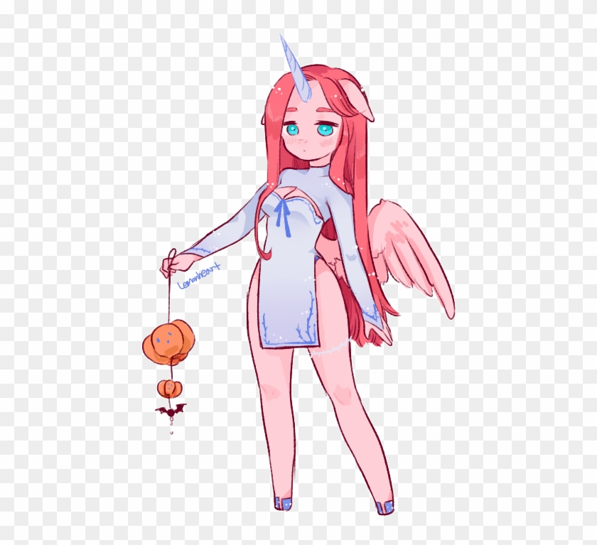 Lemonheart, Bat, Blushing, Boob Window, Butt Wings, - Cartoon Clipart