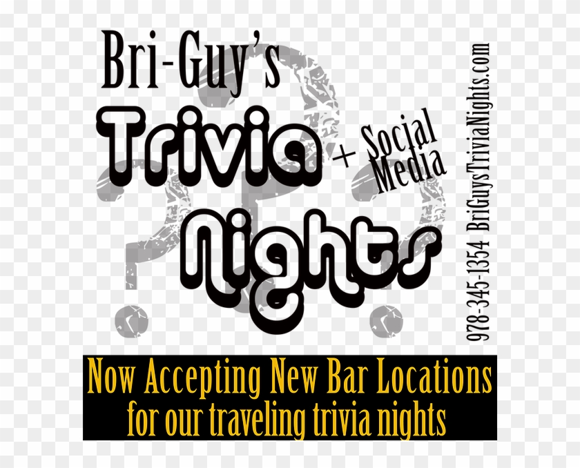 Trivia Nights - Poster Clipart #1437039