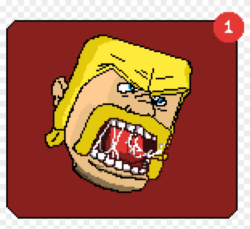 Clash Of Clans Barbarian - Illustration Clipart #1437063