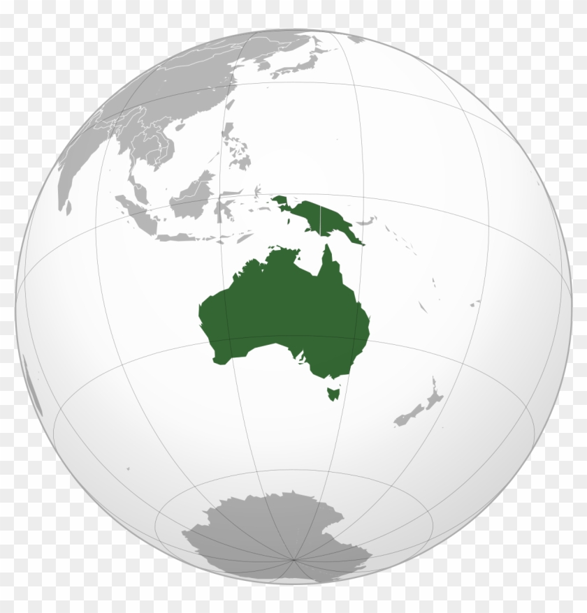 Waar Ligt Oceanië Clipart