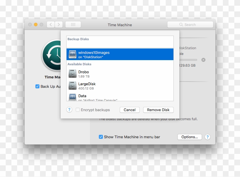 Party Nas Devices Such As The Diskstation By Synology - Time Machine 加密 Clipart
