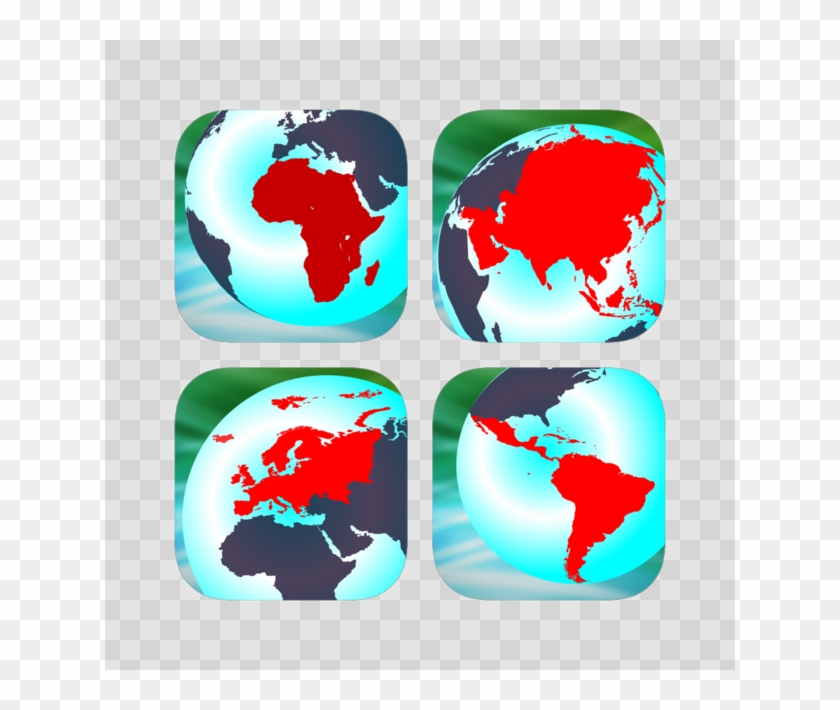 Capital Cities By Continents 4 - World Map No Background Clipart