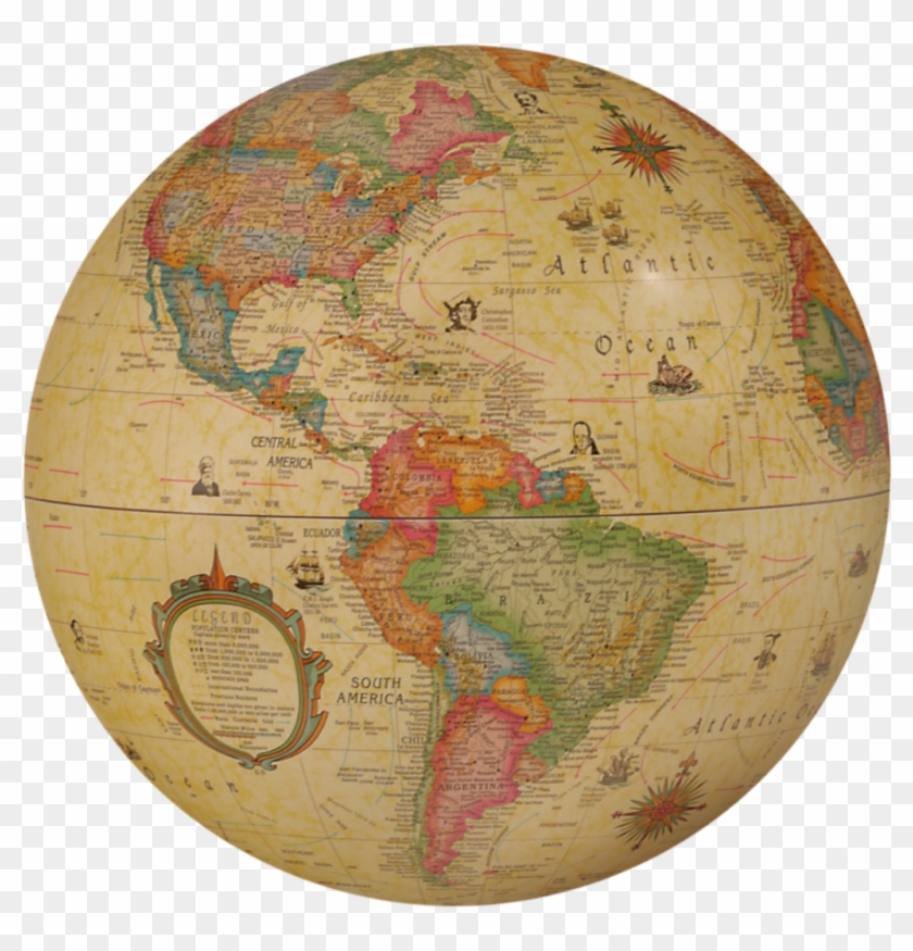 #art #globe #earth #continents #stickers - Globe Clipart #1438223