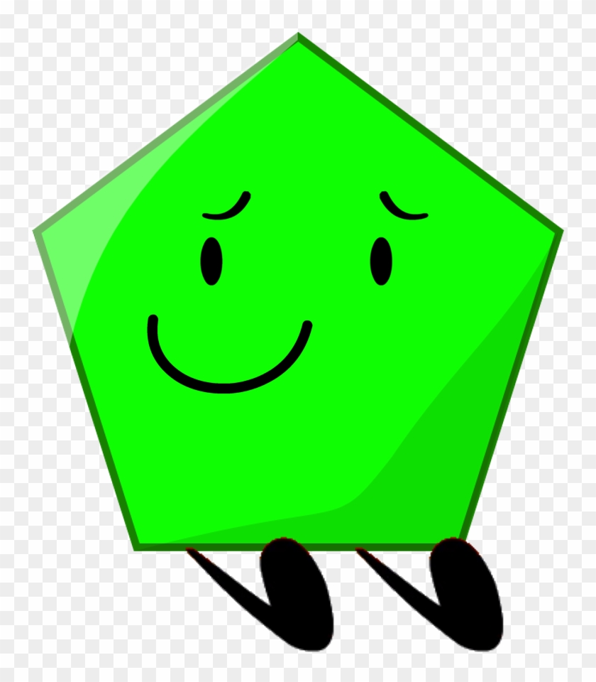 Pentagon Clipart Object - Object Show Green Pentagon - Png Download #1438287