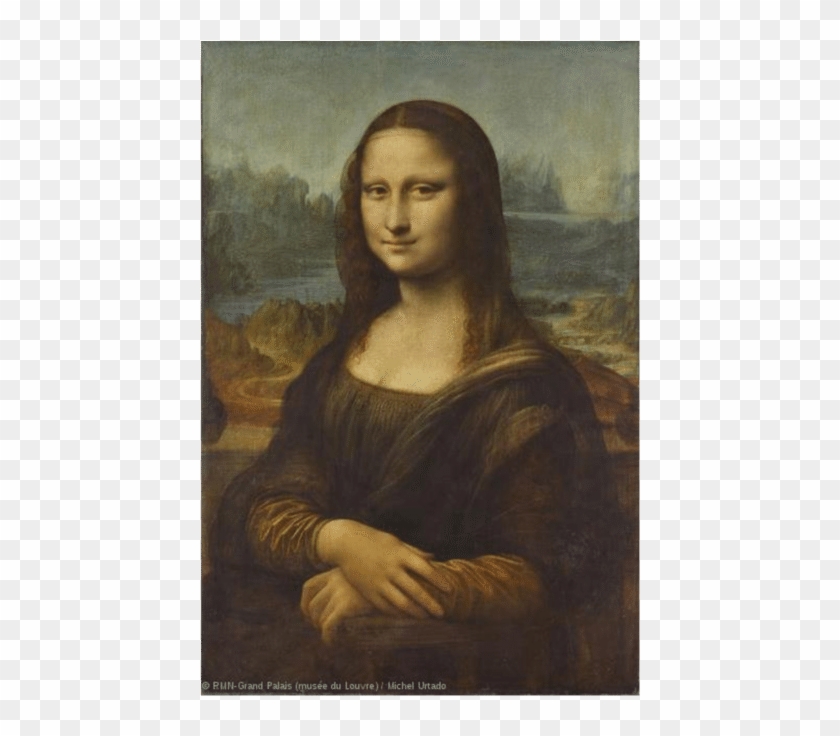 Mona Lisa Png - Mona Lisa By Da Vinci Clipart