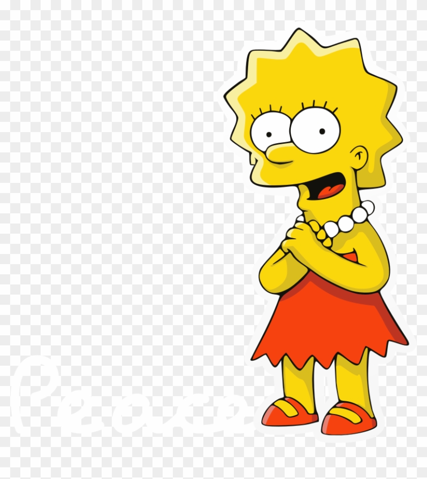 Figure - Daughter From The Simpsons Clipart
