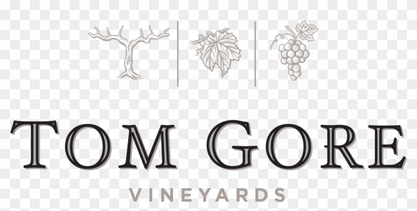 Full-logo - Tom Gore Vineyards Logo Clipart #1438874