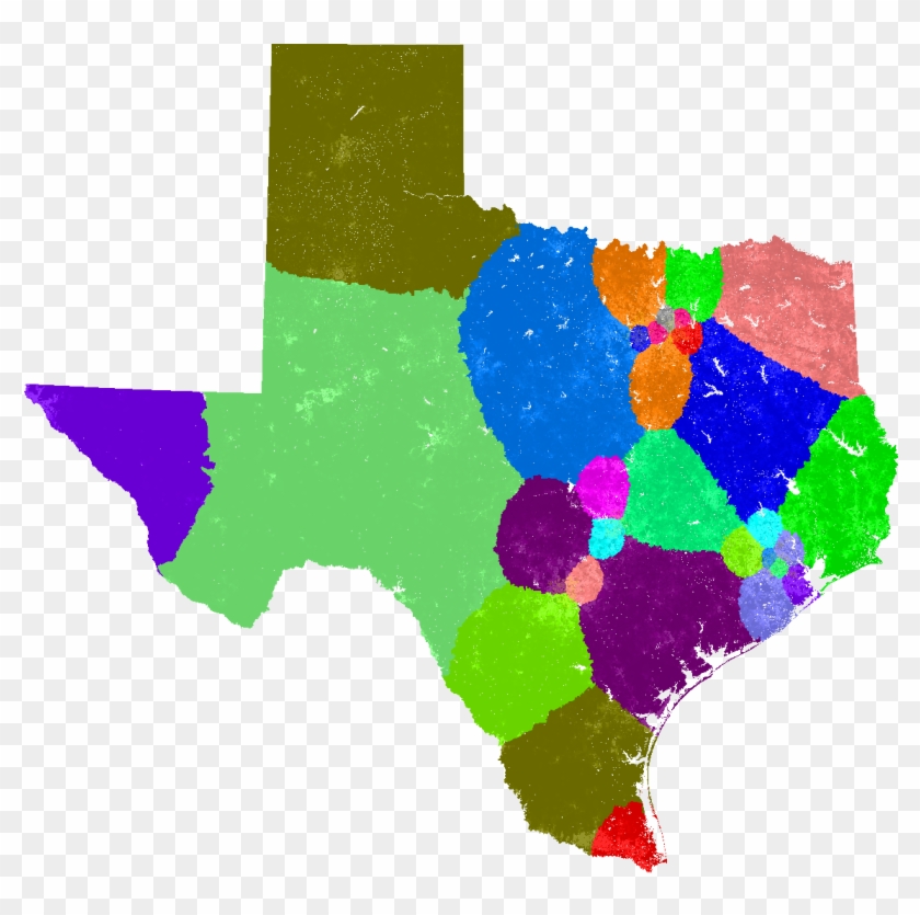 Texas Senate Congressional District Map, Current - Caprock Canyon Texas Map Clipart
