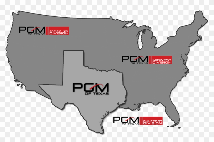 Pgm-map - Electoral Map If Only Men Voted Clipart #1439075