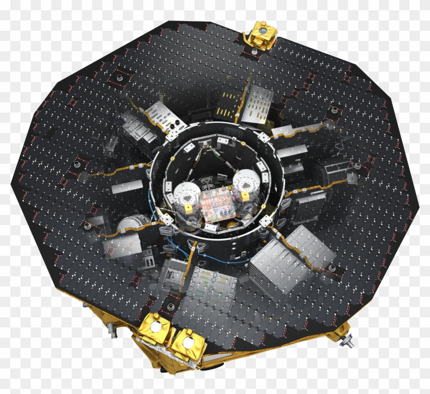 Inside The Lisa Pathfinder Science Module Clipart
