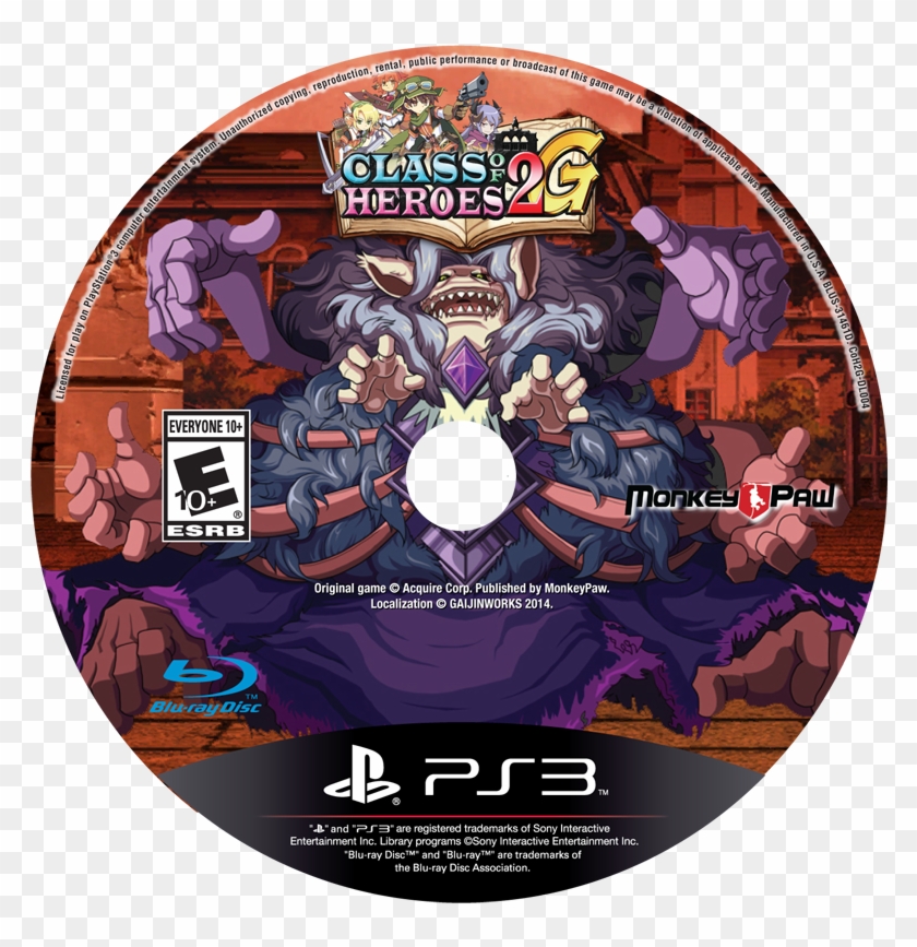 Class Of Heroes 2g - Playstation 4 Clipart #1439262