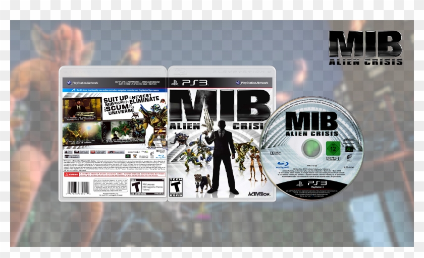 Men In Black 3 Alien Crisis Ps3 Download Clipart #1439393