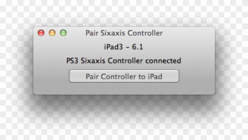How To Connect Your Ps3 Controller To Your Ipad Or - Ipad Car Holder Clipart #1439520