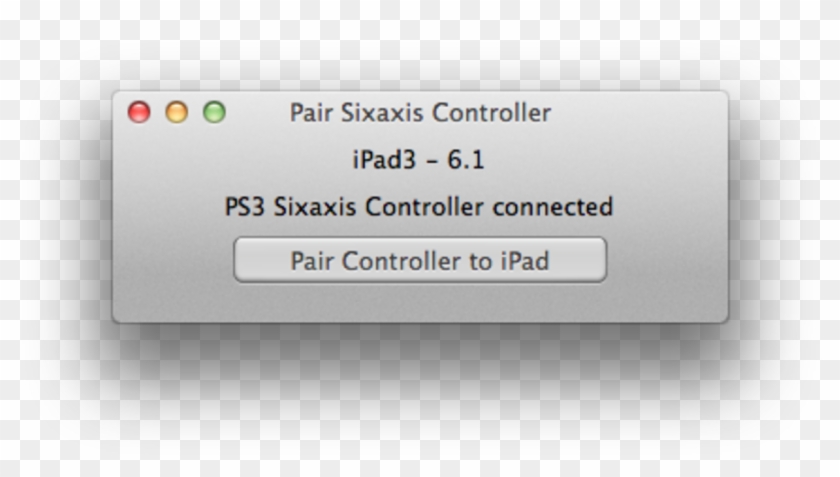 How To Connect Your Ps3 Controller To Your Ipad Or - Ipad Car Holder Clipart