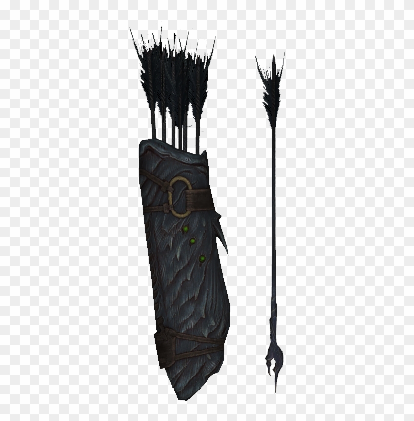 Thorn Arrows - Daedric Arrows Skyrim Clipart #1439613