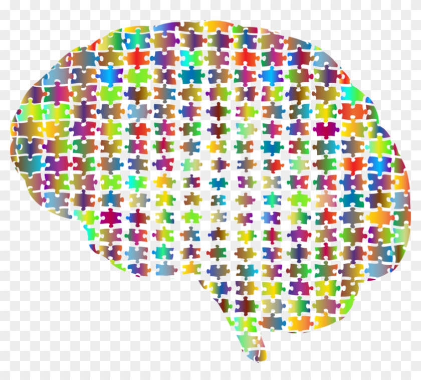 Mindteaser Clipart Autism - Brain Jigsaw - Png Download #1439912