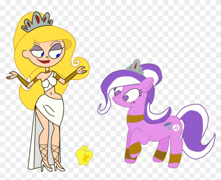 Screwbally, Crossover, Discord, Eris, Rule 63, Safe, - Grim Adventures Of The Billy And Mandy Mlp Clipart #1440064