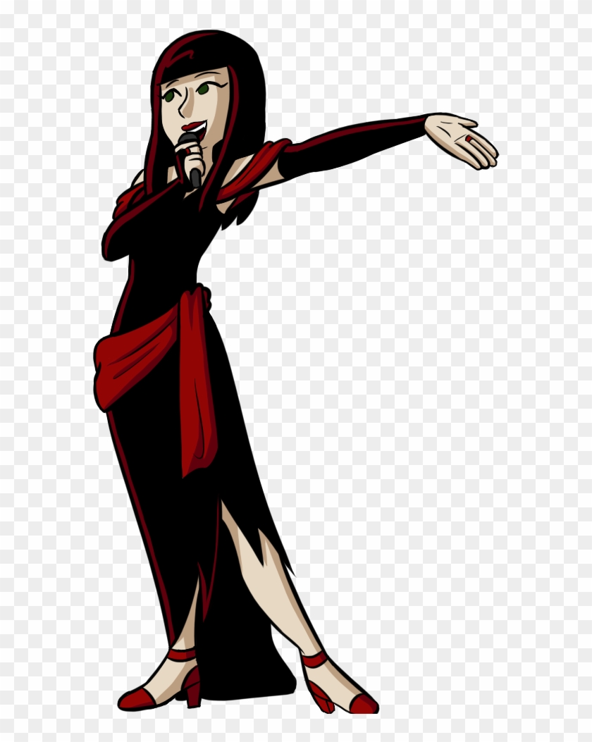 Thorn Hex Girl - Kiss The Hex Girls Clipart