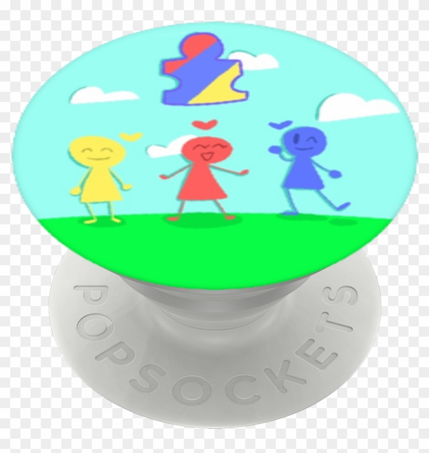 Autism Speaks, Popsockets - Illustration Clipart #1440479