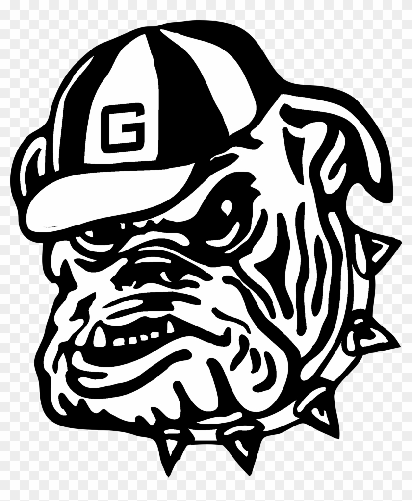 Georgia Bulldogs Logo Png - Georgia Bulldog Logo Svg Clipart #1440506