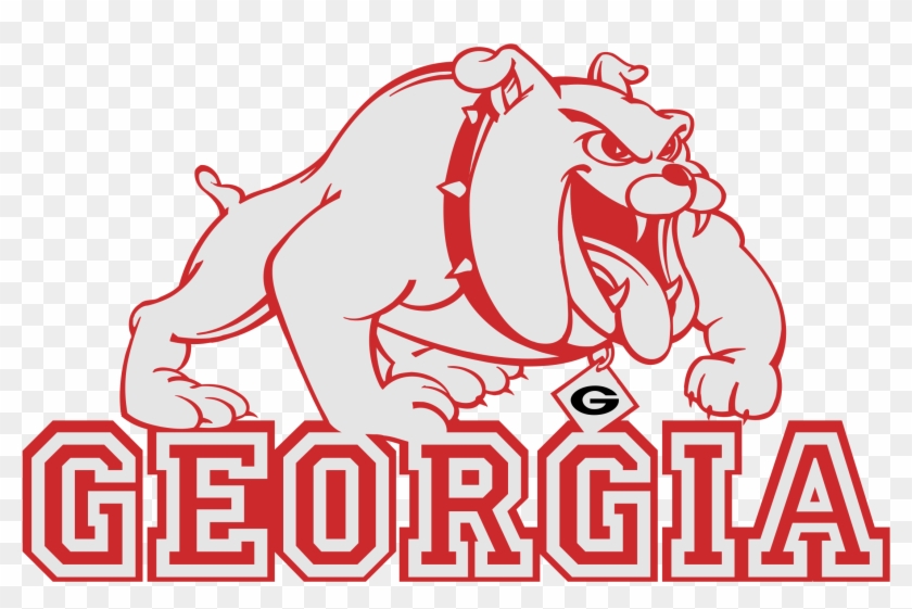 Georgia Bulldogs Logo Png Transparent - Illustration Clipart