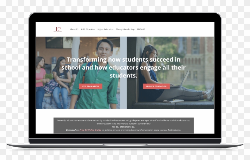 E3laptop@4x-8 - Website Clipart