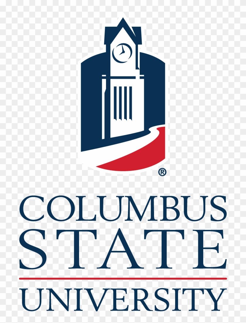 Csu Logo Horz3 - Columbus State University Clipart