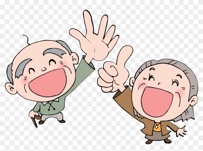 Big Image - 元気 な 高齢 者 イラスト 無料 Clipart