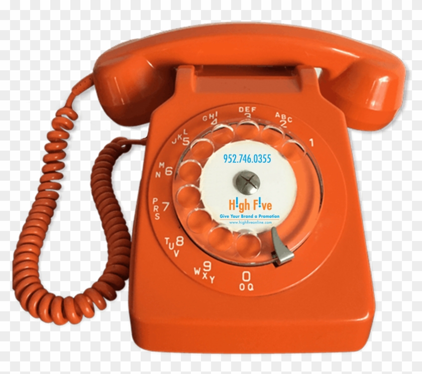 Ellie Bathe And Carol Smith, Owners Of High Five & - Telephone A Cadran Orange Clipart #1440946