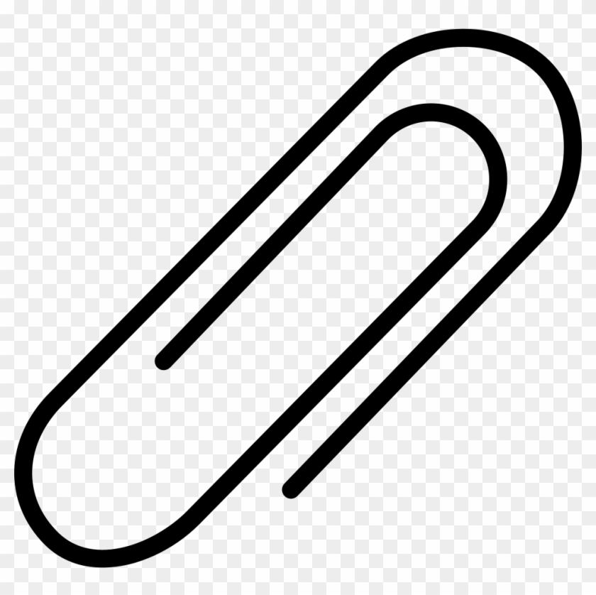 Clippy The Paperclip Transparent - Line Art - Png Download