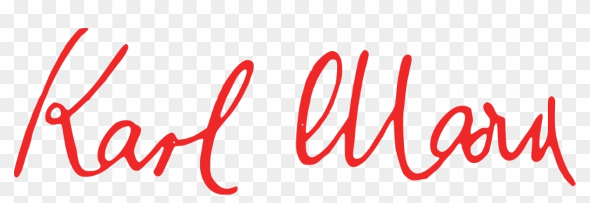 Karl Marx Signature - Karl Marx Imzası Clipart #1441214