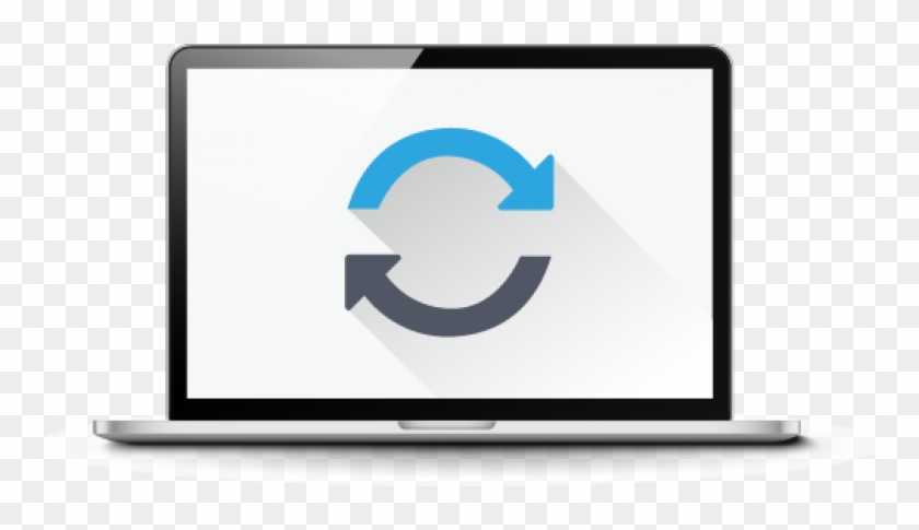 Data Sync Screen - Led-backlit Lcd Display Clipart #1441238