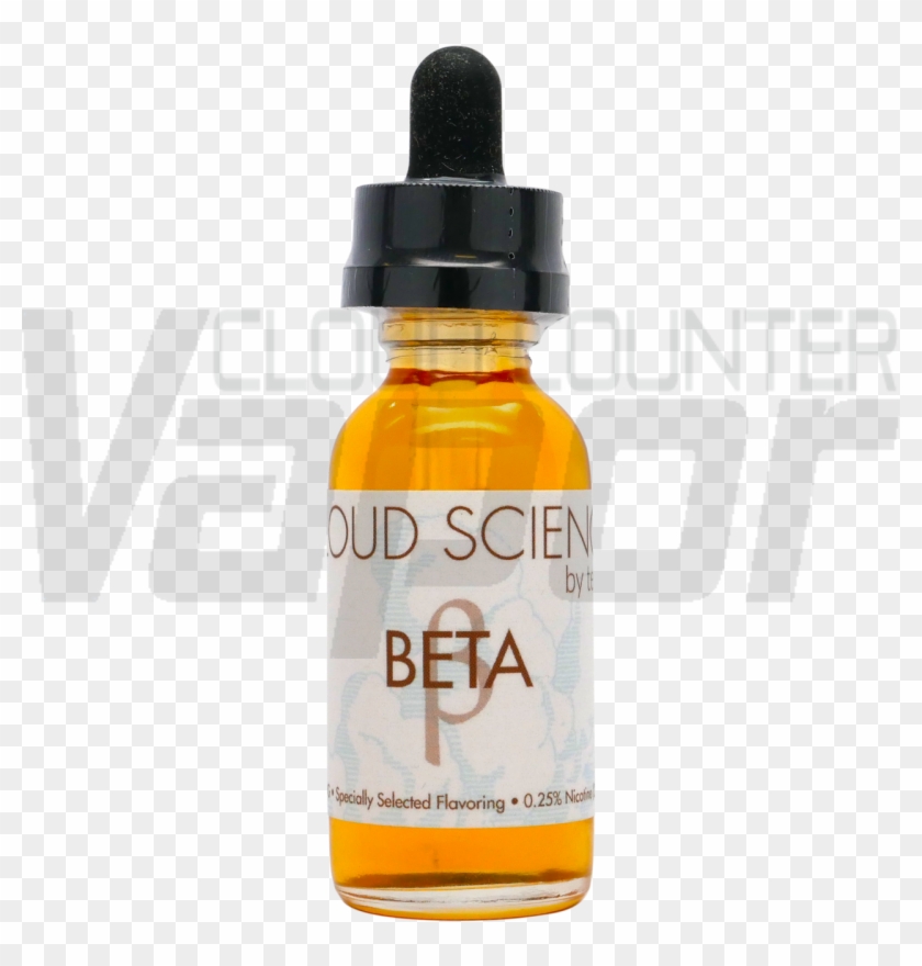 Cloud Science Beta By Teleos Juice Company - Glass Bottle Clipart #1441560