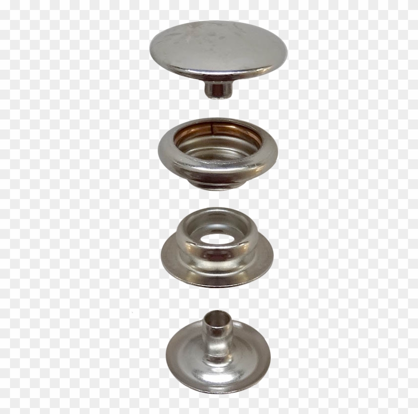 Nickel Plated Brass Snap Sets - Table Clipart #1441993