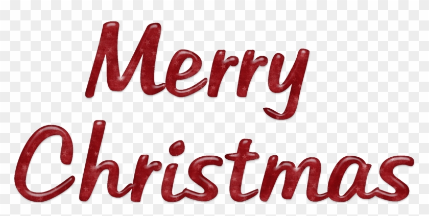 Clip Library Stock Techflourish Collections Template - Merry Christmas In Bold Letters - Png Download #1442527