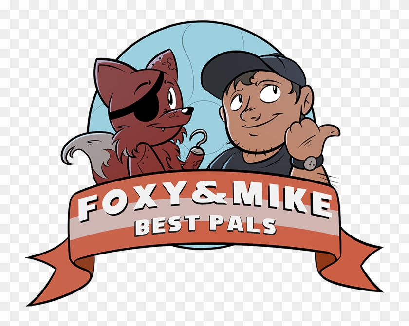 Best Pals Five Nights At Freddy's 4 Left 4 Dead 2 Team - Foxy And Mike Clipart #1442581
