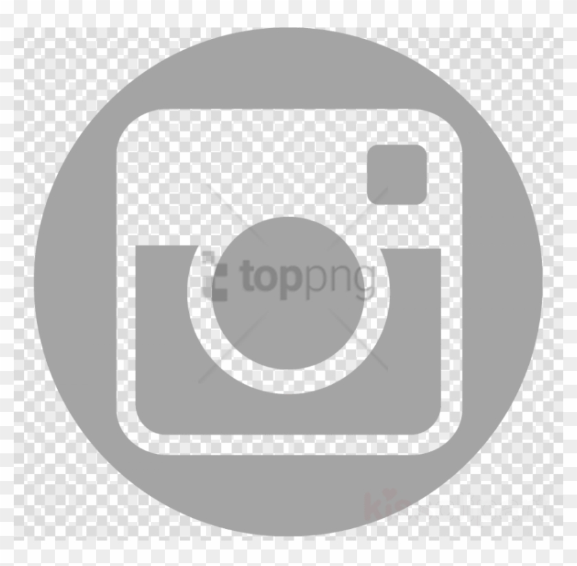 Free Png Download Instagram Grey Icon Png Images Background - Instagram Logo Grey Png Clipart #1442585