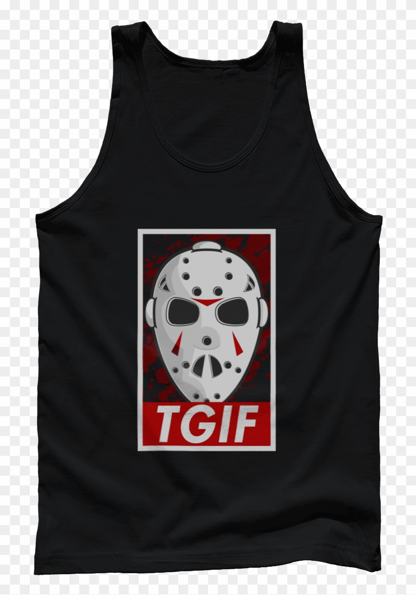 Friday The 13th - Active Tank Clipart #1443446