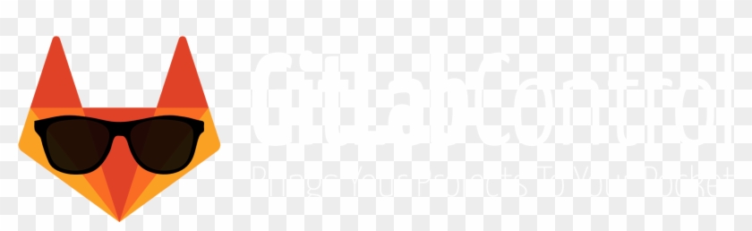 Full Logo For Dark Backgrounds - Gitlab Logo Png Transparent Clipart #1443478
