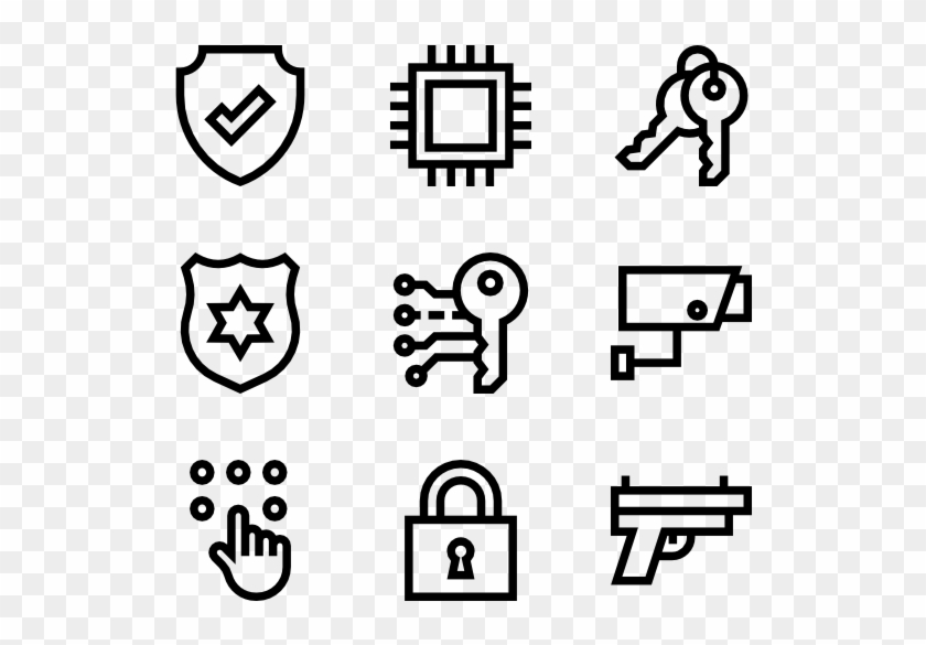 Secret Service - Contact Icons Clipart