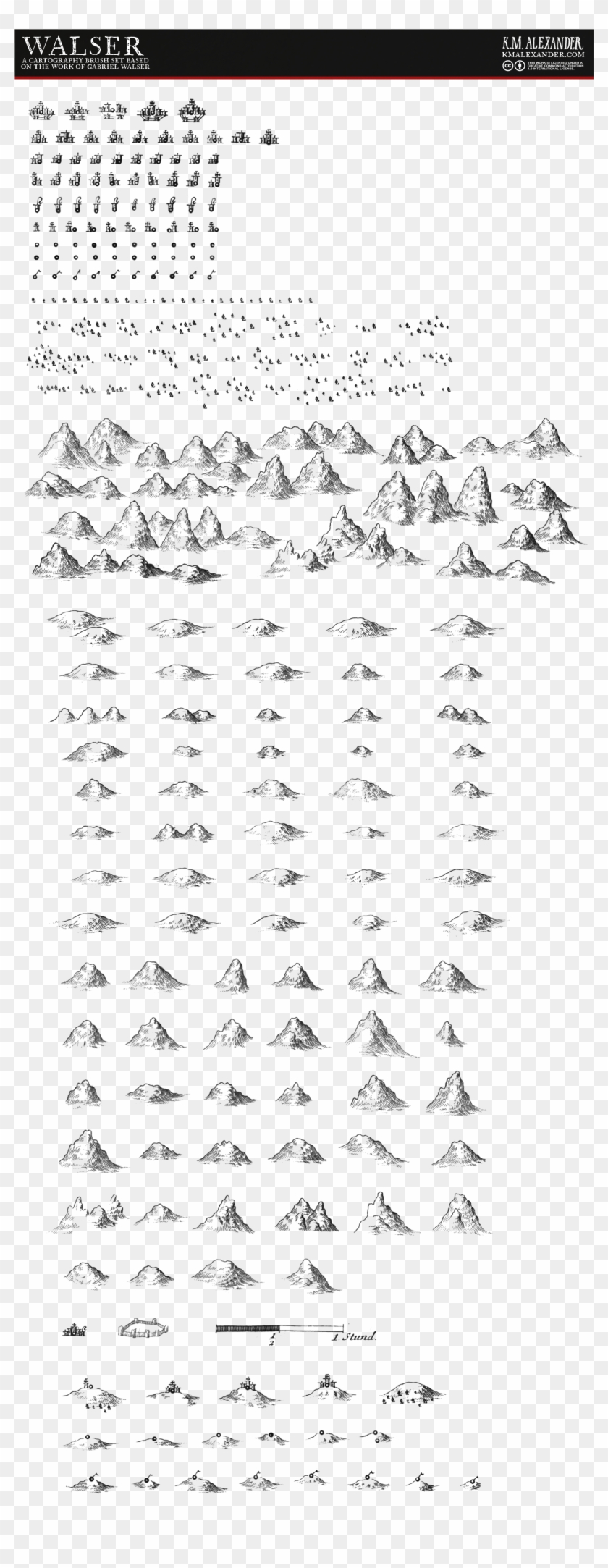 I Like Working With A Lot Of Brushes And Walser Is - Paper Clipart