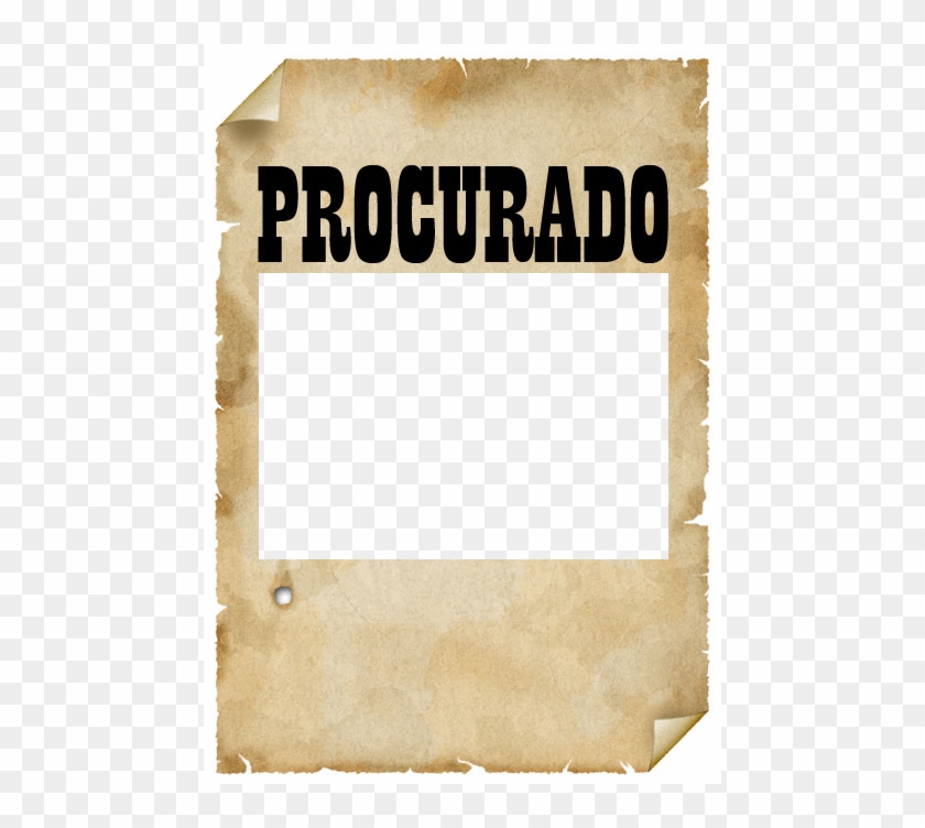 Cartaz Procurado4 - Cartaz De Procurado Para Montagem Clipart
