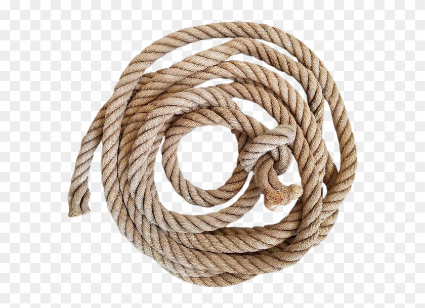 Vintage Nautical Dock Rope On Chairish - Rope Clipart
