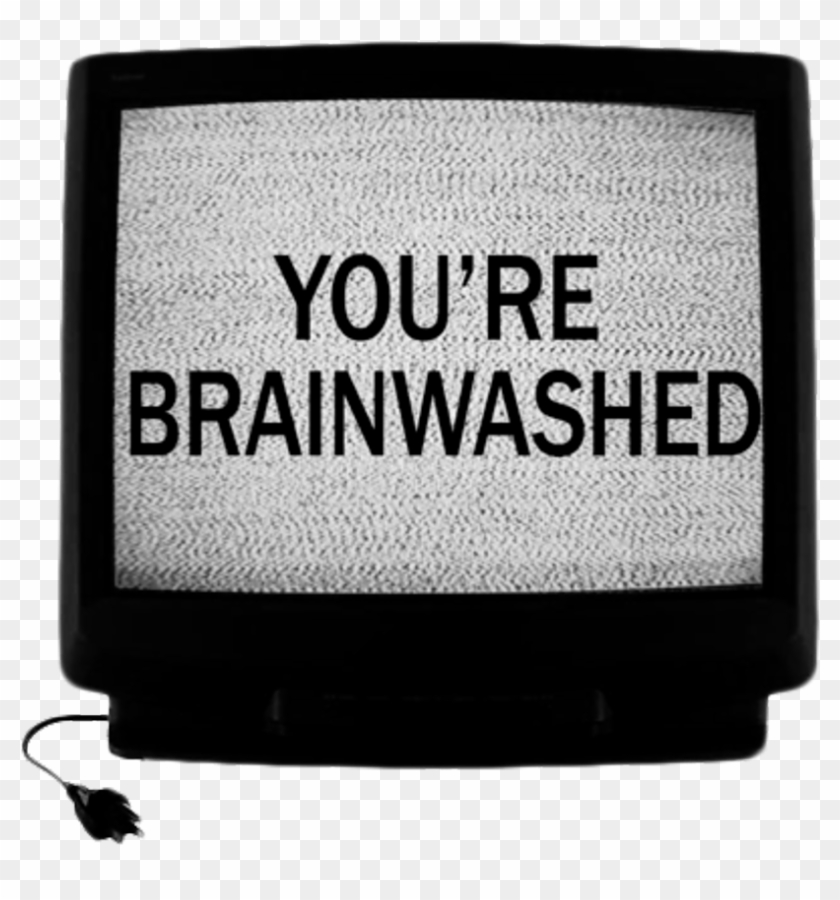 #brainwashed #static #tv #goth #aesthetic - You Ve Been Brainwashed Clipart #1444506