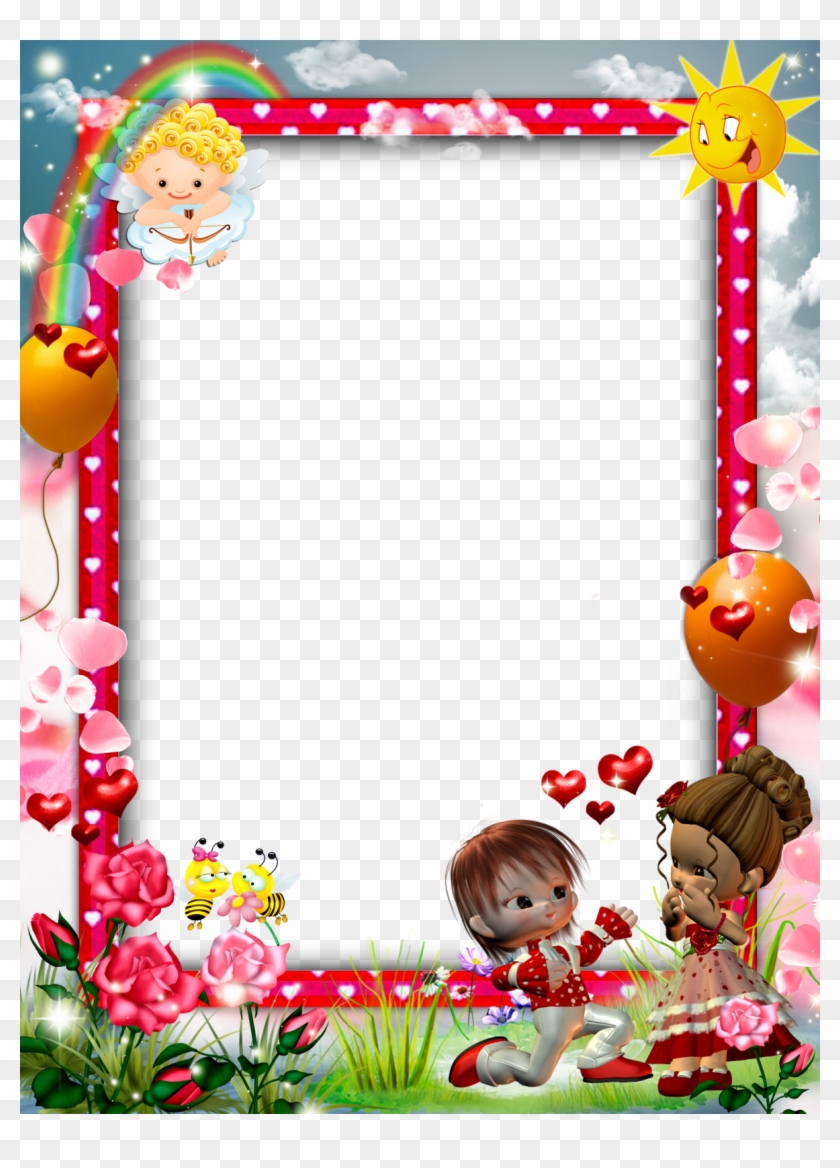 Molduras Png Infantil - Beautiful Frames For Kids Clipart