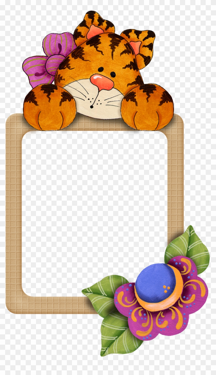 Frames E Molduras De Gatinho - Moldura De Gatinho Clipart #1444606