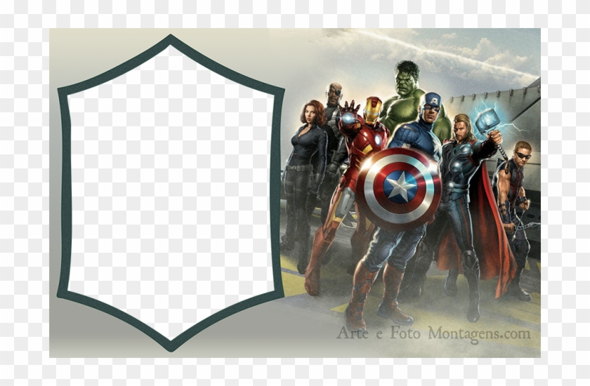 Molduras Os Vingadores Png - Marvel Movie Fan Art Clipart #1444674