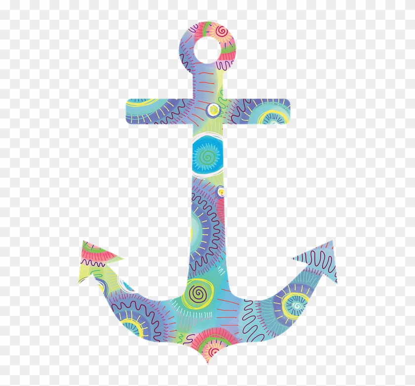 Anchor, Nautical, Beach, Ocean, Summer, Weight, Symbol - Vector Graphics Clipart #1444703