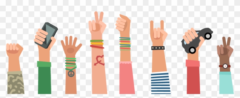 Join Us Hands , Png Download - Join Us Hands Clipart #1444925